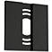 ET2 Continuum Track 5" Wide Black Cover Plate