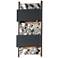 ET2 Coulee 14 31/2” High Black and Glass Modern LED Outdoor Wall Sconce