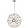 ET2 Crystal Blossom 20" Wide 12-Light Modern Pendant Chandelier