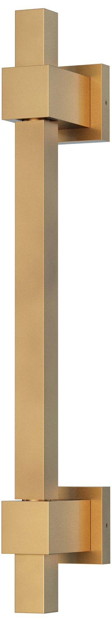 ET2 Cubist 18" Gold Square Wall Sconce