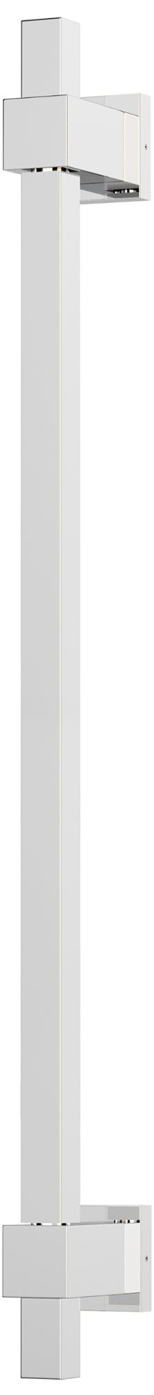 ET2 Cubist 30" Polished Chrome Square Wall Sconce