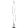 1_ET2 Cyclone 71 3/4" High Modern Twist LED Floor Lamp