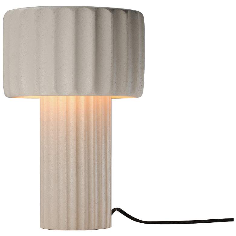 Image 1 ET2 Delphi 13 3/4" Sandstone Table Lamp