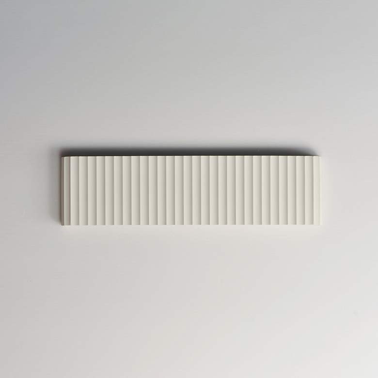 Image 2 ET2 Delphi 24" Chaulk WhiteLED Wall Sconce CCT Select more views
