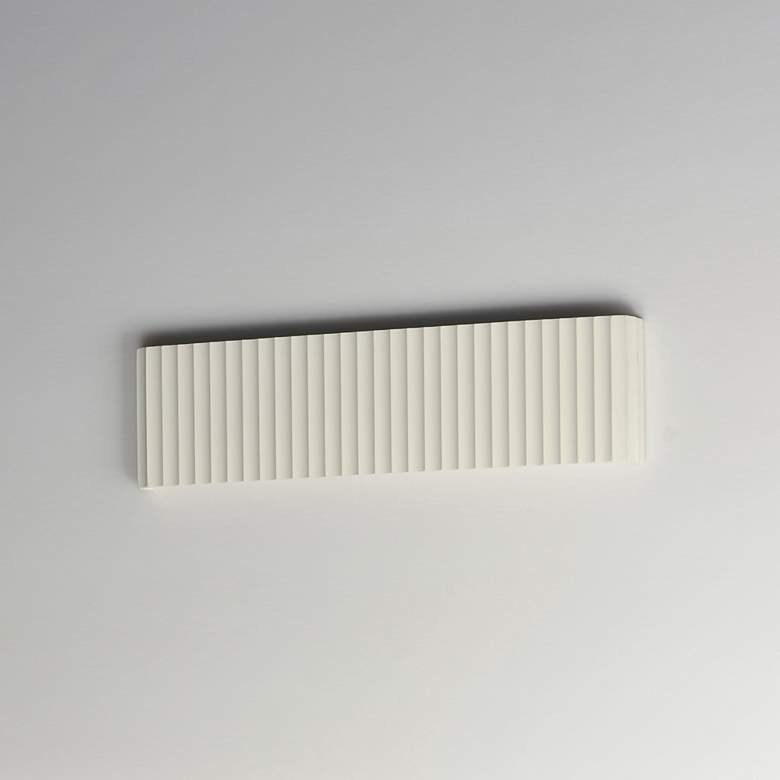 Image 4 ET2 Delphi 24" Chaulk WhiteLED Wall Sconce CCT Select more views
