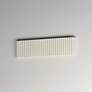 4_ET2 Delphi 24" Chaulk WhiteLED Wall Sconce CCT Select more views