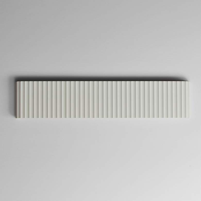 Image 2 ET2 Delphi 30" Wide Chalk White LED Bath Light more views
