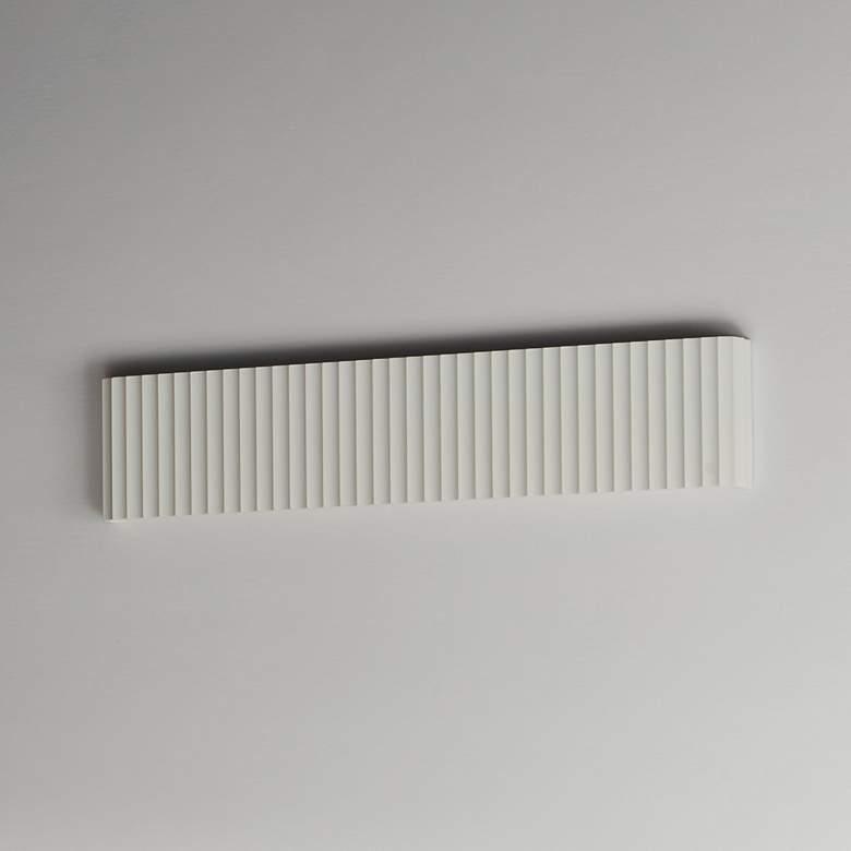 Image 4 ET2 Delphi 30" Wide Chalk White LED Bath Light more views