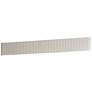 1_ET2 Delphi 47.5" Chaulk White LED Wall Sconce CCT Select