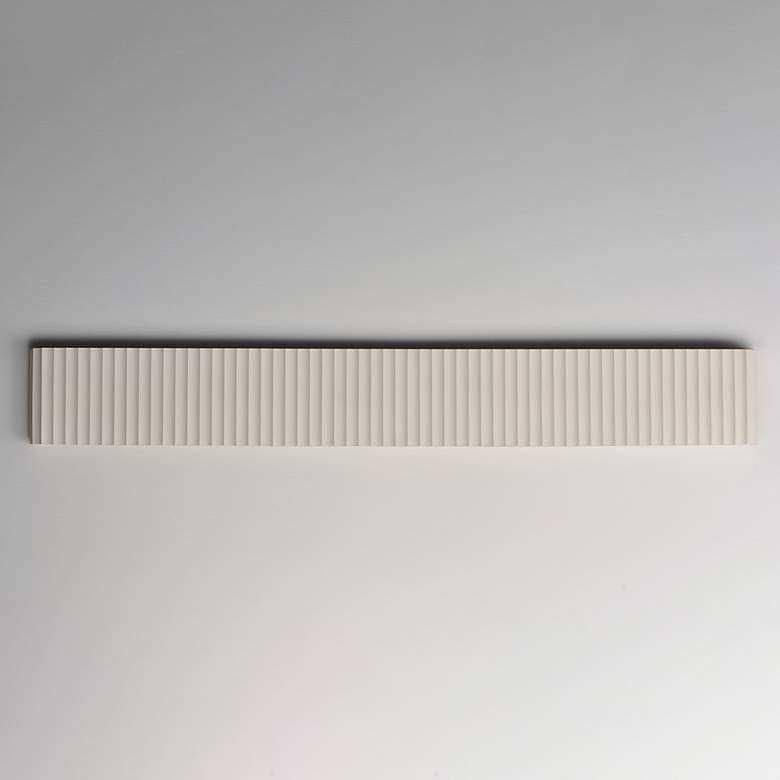 Image 2 ET2 Delphi 47.5" Chaulk White LED Wall Sconce CCT Select more views