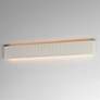 4_ET2 Delphi 47.5" Chaulk White LED Wall Sconce CCT Select more views