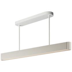 ET2 Delphi 47 1/4" Wide Chalk White LED Island Pendant