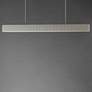 2_ET2 Delphi 47 1/4" Wide Chalk White LED Island Pendant more views