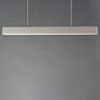 3_ET2 Delphi 47 1/4" Wide Chalk White LED Island Pendant more views