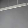 3_ET2 Delphi 61 1/4" Wide Chalk White LED Linear Pendant more views