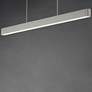 4_ET2 Delphi 61 1/4" Wide Chalk White LED Linear Pendant more views