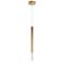 ET2 Diaphane 1 1/2" Wide Gold LED Mini Pendant