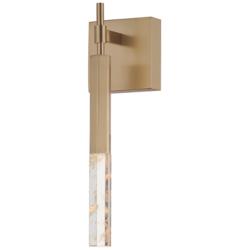 ET2 Diaphane 15 3/4" High Gold LED Wall Sconce