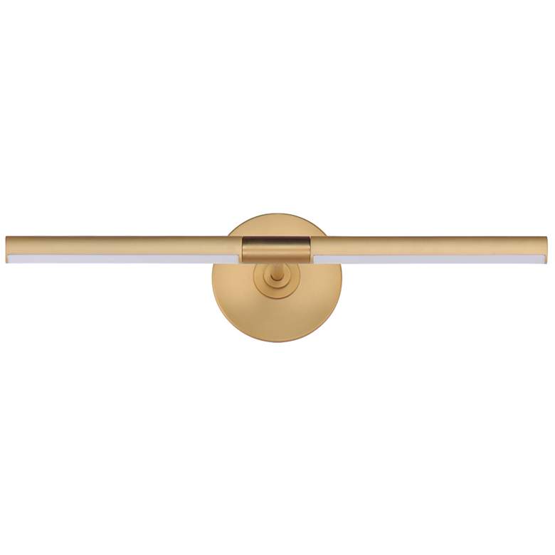 Image 2 ET2 Dorian 19" Wide Gold Direct Wire LED Picture Light
