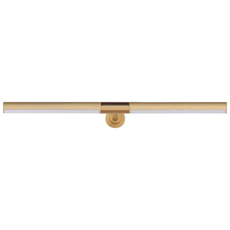 Image 3 ET2 Dorian 19" Wide Gold Direct Wire LED Picture Light more views