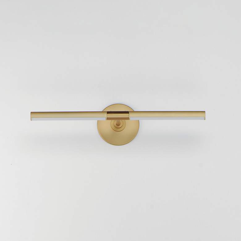 Image 4 ET2 Dorian 19" Wide Gold Direct Wire LED Picture Light more views