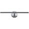 ET2 Dorian 19" Wide Polished Chrome Direct Wire LED Picture Light