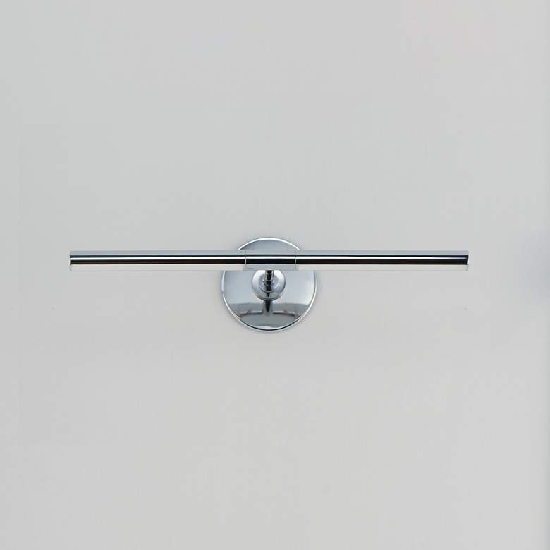 Image 4 ET2 Dorian 19" Wide Polished Chrome Direct Wire LED Picture Light more views