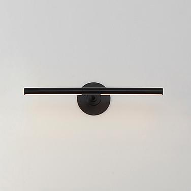 ET2 Dorian 19"W Matte Black Direct Wire LED Picture Light