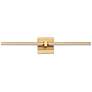 1_ET2 Dorian 22 1/2" Wide Gold LED Linear Bath Light