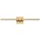 ET2 Dorian 22 1/2" Wide Gold LED Linear Bath Light