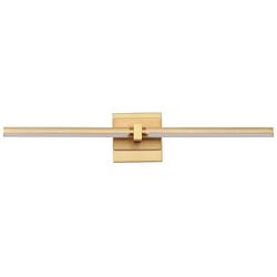 ET2 Dorian 22 1/2" Wide Gold LED Linear Bath Light