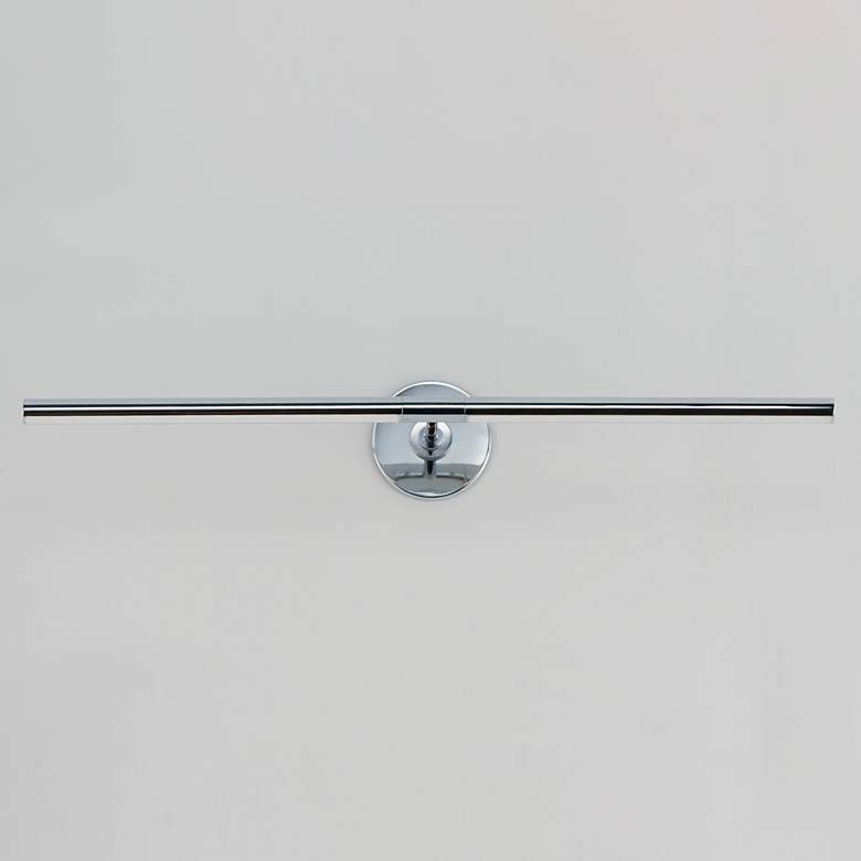 Image 4 ET2 Dorian 30 3/4"W Polished Chrome LED Bath Light more views
