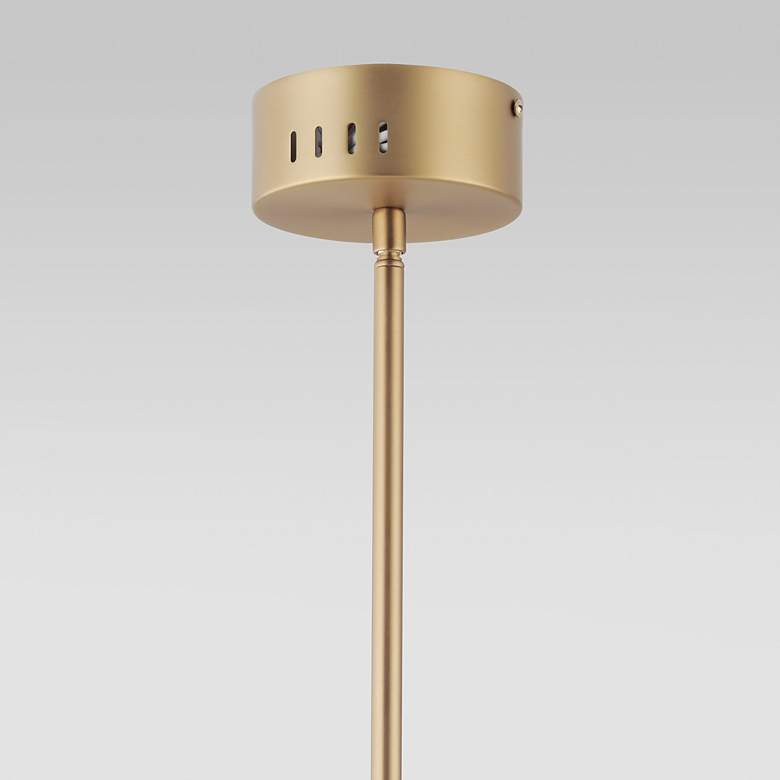 Image 6 ET2 Dorian 34 3/4" Wide Gold LED Linear Pendant more views