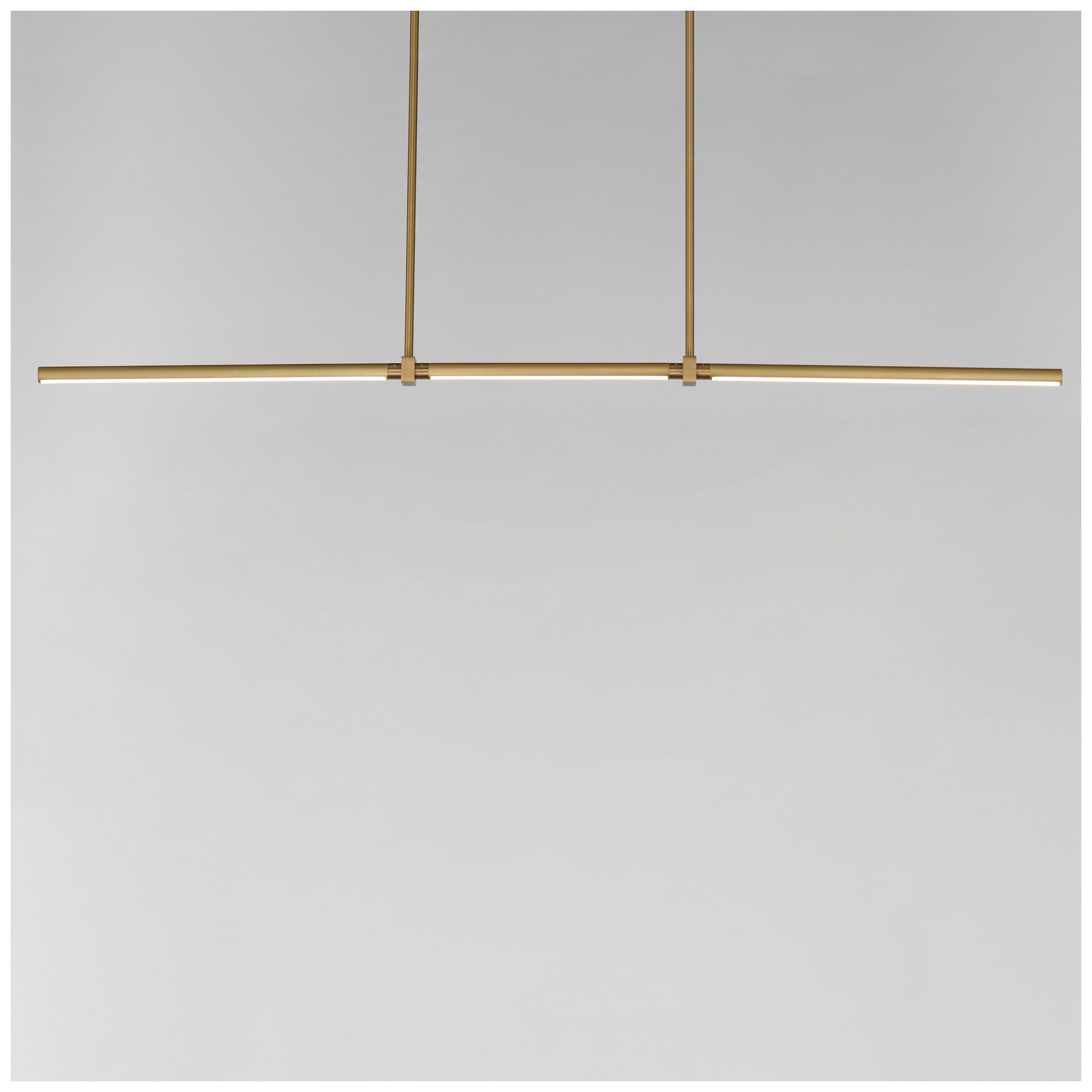 Image 2 ET2 Dorian 60" Gold Linear LED Pendant more views