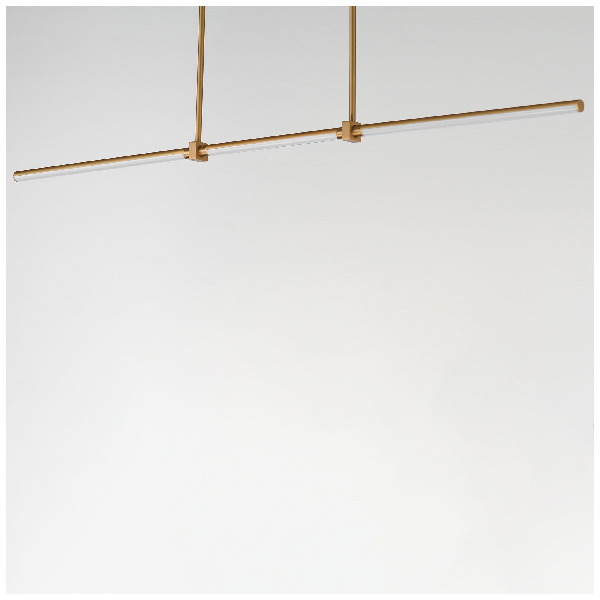 Image 3 ET2 Dorian 60" Gold Linear LED Pendant more views
