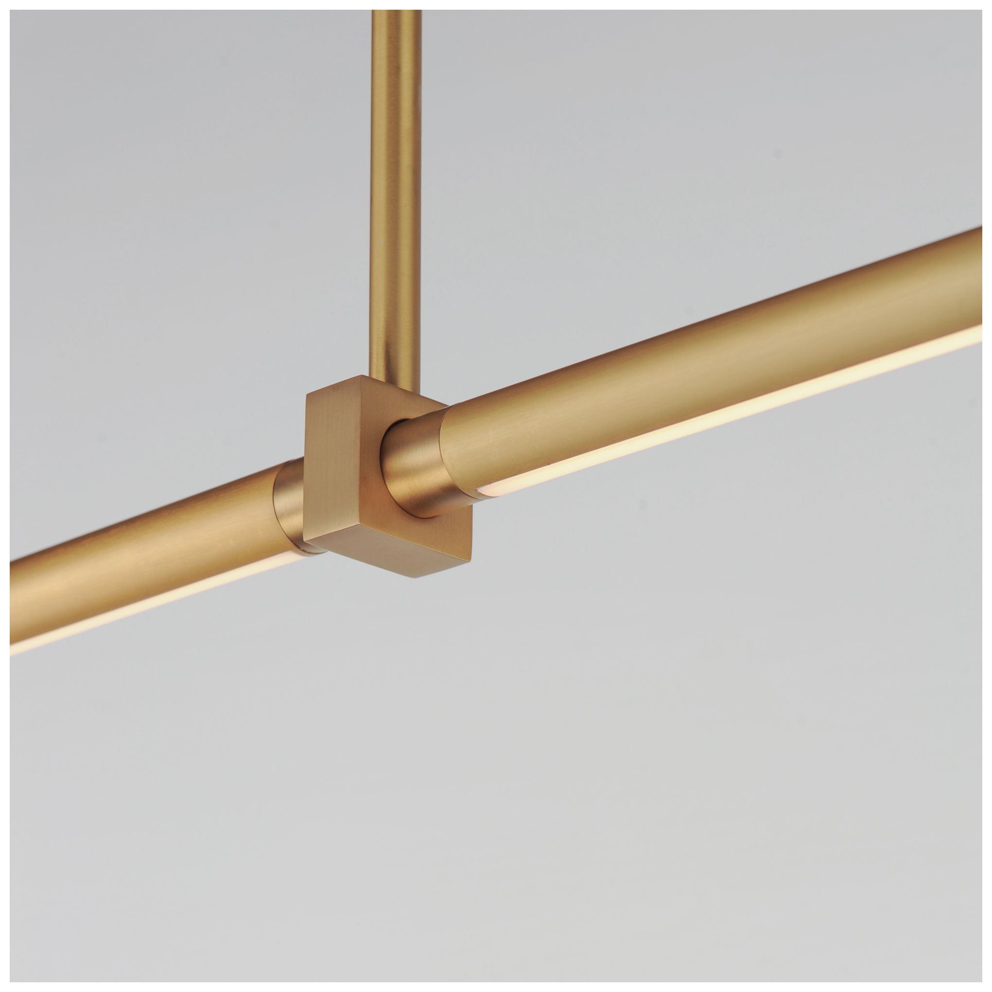 Image 5 ET2 Dorian 60" Gold Linear LED Pendant more views