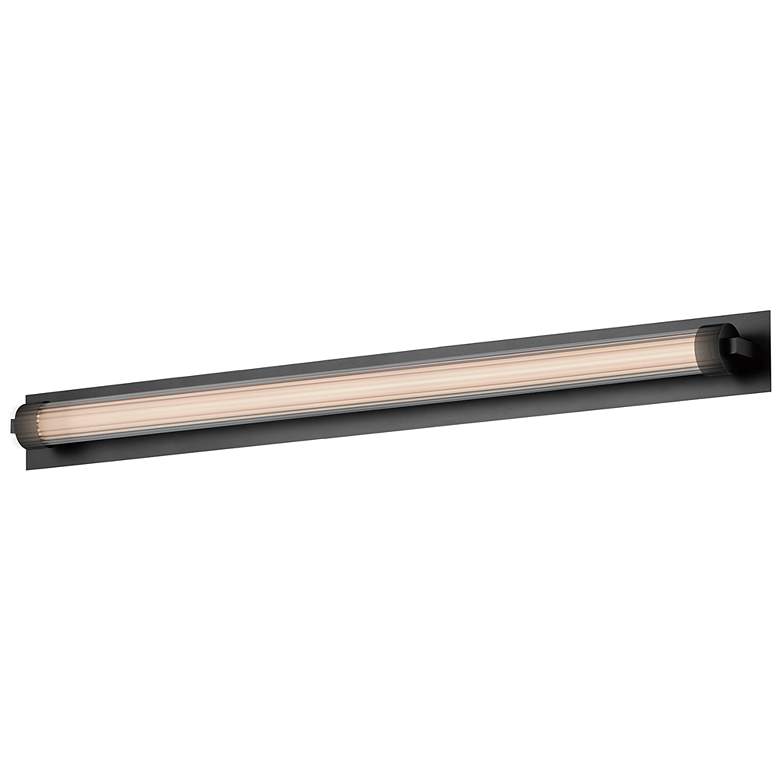 Image 1 ET2 Doric 30" Wide Matte Black LED Bath Light
