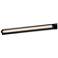 ET2 Doric 30" Wide Matte Black LED Bath Light