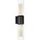 ET2 Dram 23" High Black 2-Light Large LED Outdoor Sconce