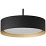 2_ET2 Echo 16" Wide Black LED Pendant Light more views
