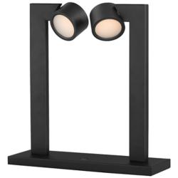 ET2 Embrace 14 3/4" High Black 2-Light Lamp