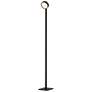 1_ET2 Embrace 65" High Black Adjustable Floor Lamp