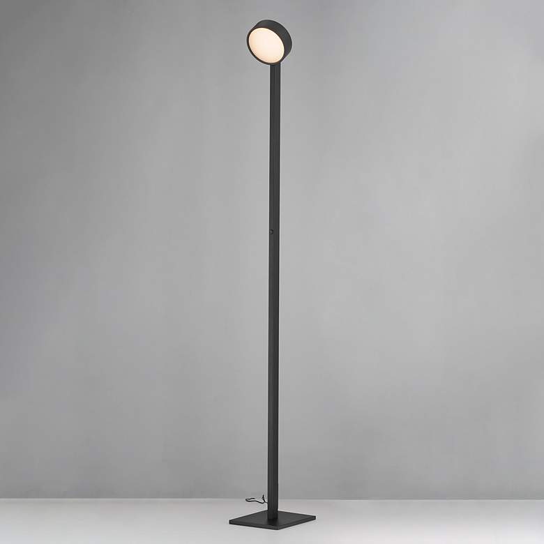 Image 3 ET2 Embrace 65" High Black Adjustable Floor Lamp more views