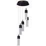 ET2 Fizz III 13 3/4" Wide Bronze Multi-Light LED Pendant
