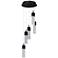 ET2 Fizz III 13 3/4" Wide Bronze Multi-Light LED Pendant
