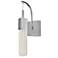 ET2 Fizz III 14 1/2" High Modern Polished Chrome Bubble Glass Sconce