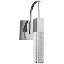 ET2 Fizz III 14 1/2&quot; High Polished Chrome Sconce