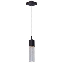 ET2 Fizz III 4 3/4" Wide Bronze Mini Pendant w/ Bubble Glass