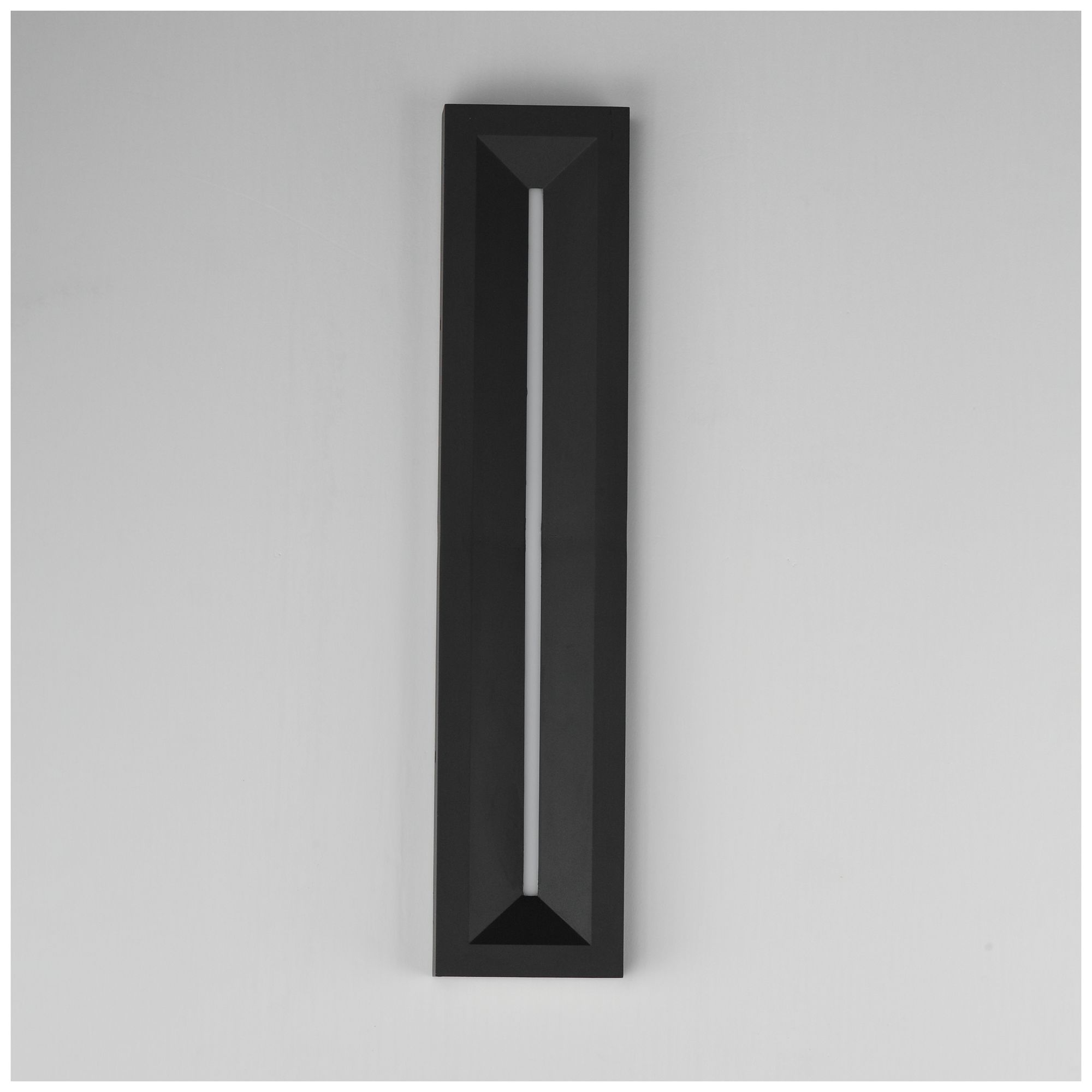 Image 3 ET2 Fosso 24" Black LED Outdoor Wall Sconce - 5cct more views