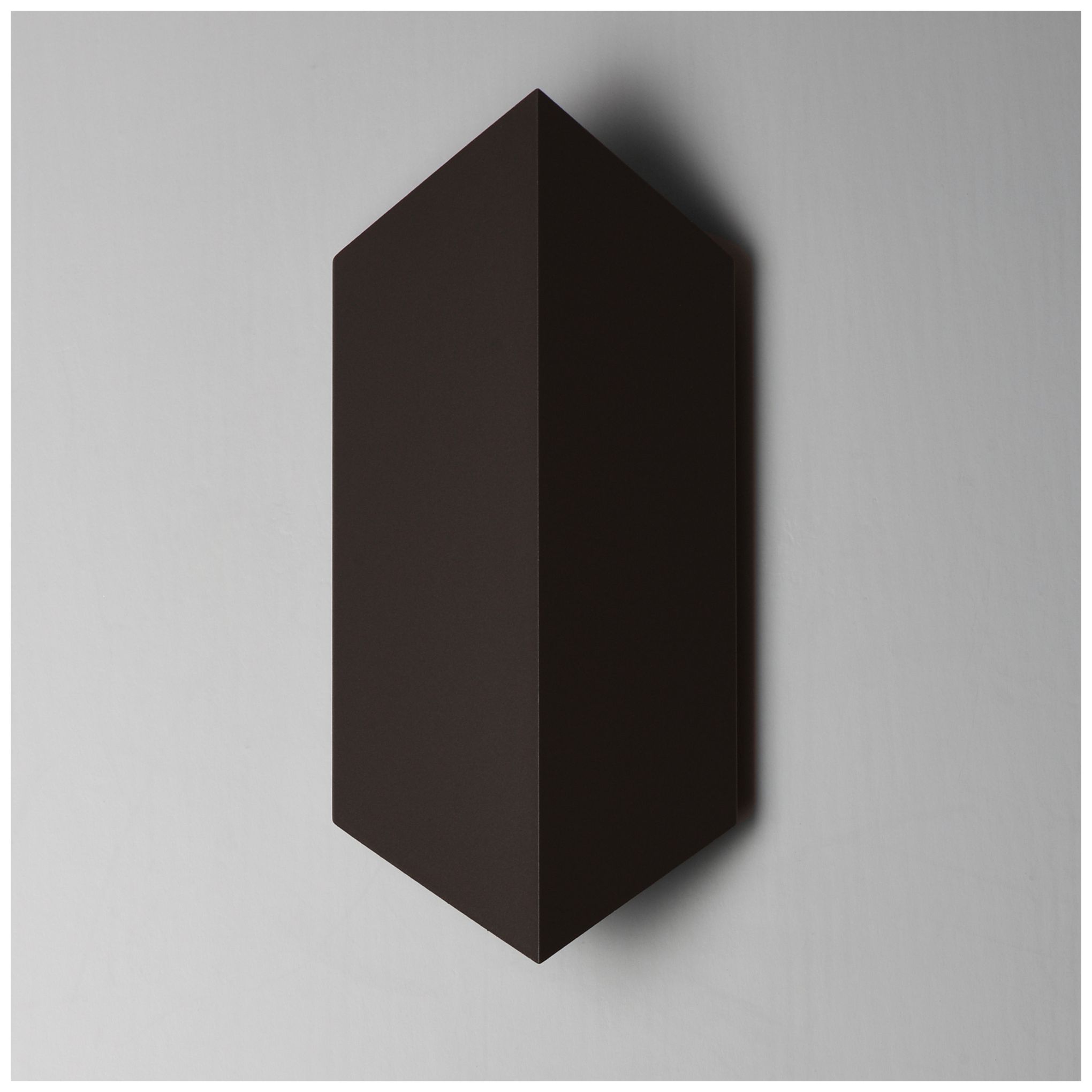 Image 2 ET2 Fractal 14" High Architectural Bronze LED Outdoor Sconce more views